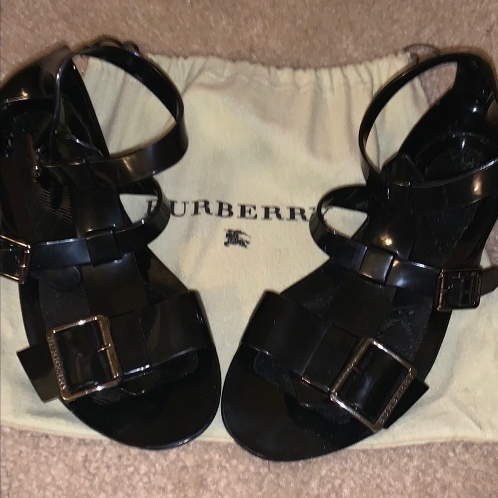 Burberry Jelly Sandals